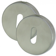 2 ROSACES SERRURE INOX MAT 2 ROSACES SERRURE INOX MAT